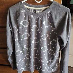 Gray Sheep Patterned Pj Set